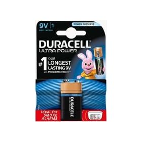 Puissance dynamique Duracell – 5000394002951 – Batterie, ultra power, 9 V, Duralock – Lot de 1