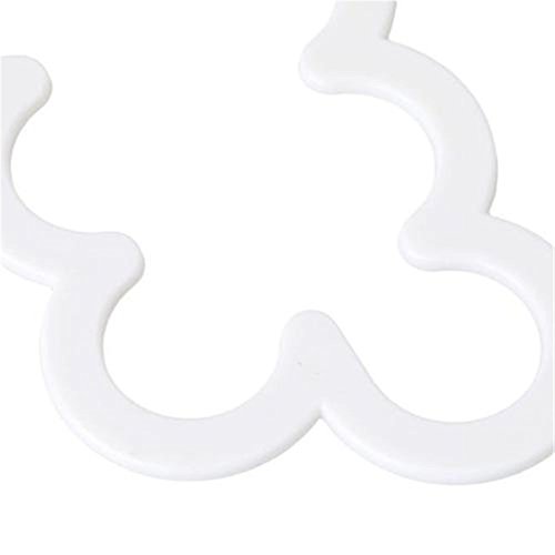 HENGSONG 3-teilig Rosenausstecher DIY Backzubehör für Fondant Marzipan Blütenpaste Kunchen -The Easist Rose Ausstecher Ever – die einfachsten Rosen Ausstecher - 6