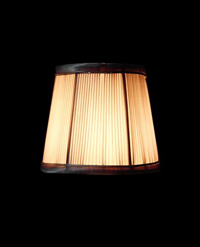 Splink 2 Pcs Lampenschirm E27/E14 Stain Stoff Stehlampe Tischlampenschirm Modern Stil Rosa - 2