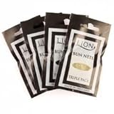 Lion Hair Bun Nets - Light Brown - 3 in pack