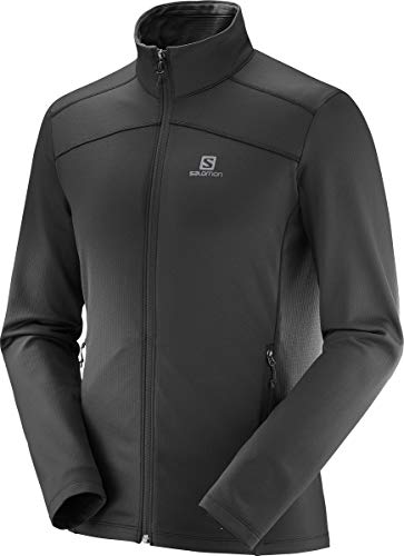 Preisvergleich Produktbild Salomon Herren Discovery Lt Fz M Fleece-Weste, Schwarz (Black), M