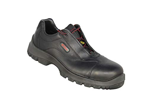 Lupos ESD-10 S2 SRC ESD Sicherheitsschuhe Arbeitsschuhe flach Schwarz, Größe:36 EU Lupos ESD-10 S2 SRC ESD Sicherheitsschuhe Arbeitsschuhe flach Schwarz, Größe:36 EU
