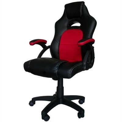 Preisvergleich Produktbild skullkiller Gamer Seat schwarz / rot Bürostuhl Gaming