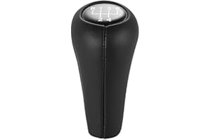DOMENICA Pomo Palanca de Cambios Compatible de E34 E36 E38 E39 E46 E53 E60 E61 E63 E64 E81 E83 E84 E87 E90 E91 E92 E93 F20 F30 M1 M2 M3 M4 M5 1 Series 3 Series 5 Series X1 X3 X5 X6 (5 Velocidades)