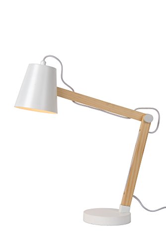 Preisvergleich Produktbild Lucide TONY - Schreibtischlampe - E14 - Weiß