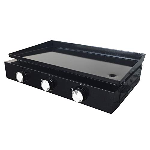 Happy Garden Plancha au gaz MÉRIDA 3 brûleurs 6 KW