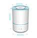 Produktbild WJP Nebelbefeuchter, Stummschaltung, Reinigung, Automatische Abschaltung, Filter, Küche & Haushalt, Smart Touch, Mini,Weiß,cm