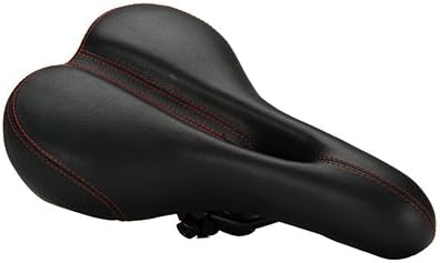 HUFFY BICYCLES - Sport Comfort Bicycle Saddle Seat, Black