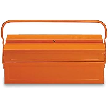 Cassetta Porta Attrezzi Beta C22E | 3 Cassetti | Arancione | Per Officina E Hobbisti - Foto 2
