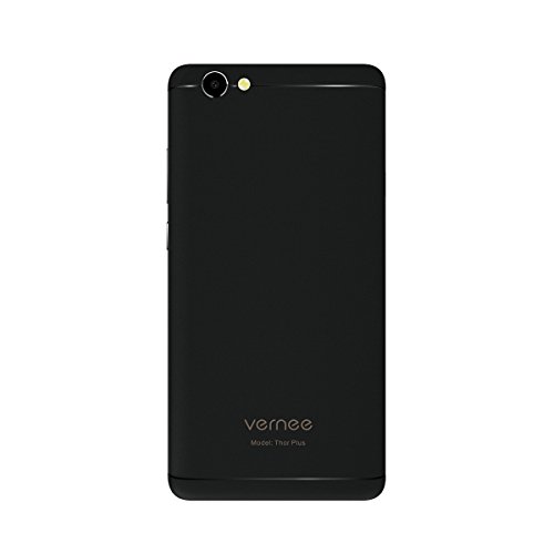 Telefono Cellulare in offerta,Vernee Thor Plus 4G Smartphone Sbloccato,Schermo AMOLED da 5.5 pollici,Octa Core 3GB+32GB Android 7.0 ,Dual Sim, Impronta Digitale,Batteria 6200mAh,Fotocamere 8MP+13MP(Nero)