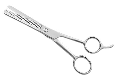 Modellierschere mit einseitiger Zahnung 6 Zoll - 17 cm aus rostfreiem Edelstahl