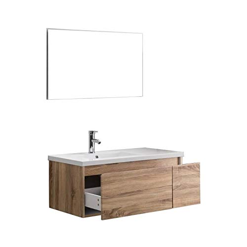 Gnrique-Girona-Ensemble-Meubles-de-Salle-de-Bain-Simple-Vasque-Miroir-l-90-cm-dcor-Sonoma