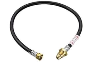 Calor 0.75m (30") Pol x W20 LPG Hose with NRV for Caravanning & Home Use