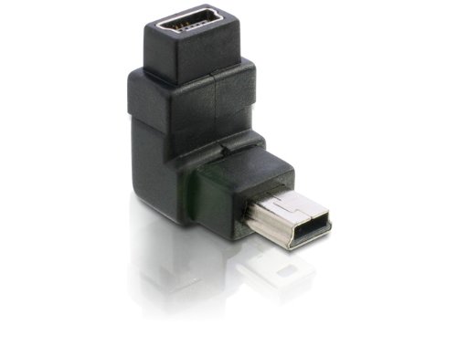 DELOCK Adapter USB-B mini 5pin St / Bu 90Gradgewink.