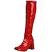 Produktbild Pleaser Gogo 300, Damen Stiefel, Rot (Red Str Pat), 39 EU