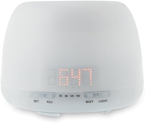 Air Purifying Fristee 400ml Large Capacity Air Humidifier Aromatherapy Oil Diffuser With LED Night Light Time Display