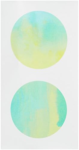 MT CASA 50 mm Seal Circle Sticker - Watercolour (Pack of 10)