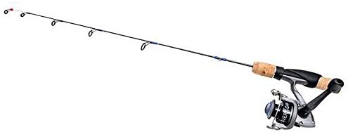 Beaver Dam 23SBC Ice Rod Combos Titanium Tip Stick Combo UL Ice Rod Combos, 23"
