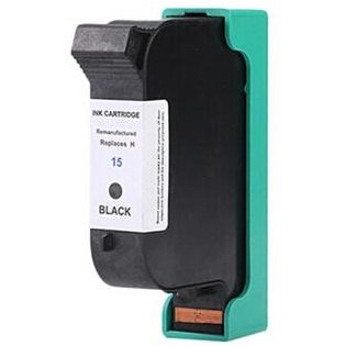 Prestige Cartridge 1 x HP 15 Tintenpatrone, schwarz