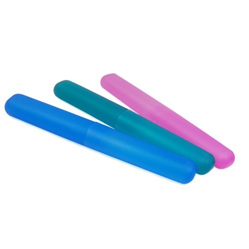 SODIAL(R) 2x Zahnbuerstenhalter fuer Reisen - 2
