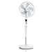 Produktbild Klarstein Silent Storm • Ventilator • Standventilator • leise • 5-Blatt-Rotor • 16" (41cm) Ø • 5 Betriebsmodi • Drehregler • energiesparend • 35 W • 12 Stufen • Timer • inkl. Fernbedienung • weiß