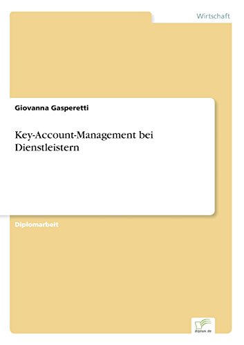 Preisvergleich Produktbild Key-Account-Management bei Dienstleistern