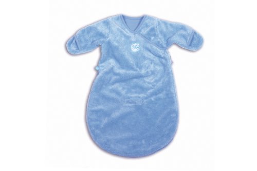 Baby Boum Unisex Baby 60cm Long Super Car Seat Sleeping Bag with Arms and Scratch Mitts Inky Blue 0-3 Months