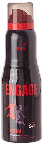 Engage Man Deodorant, Rush, 150ml / 165ml (Weight May Vary) RS.115 (42.00% Off) - Amazon Engage Man Deodorant, Rush, 150ml / 165ml (Weight May Vary) RS.115 (42.00% Off) - Amazon