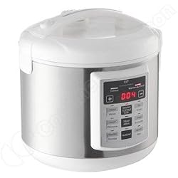 Continental Edison - Multi cuiseur automatique blanc et inox