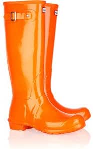 hunter orange wellies