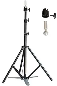 Paradise Adjustable Wig Mannequin Head Tripod Stand Manikin Hairdressing Training Head Stand Holder Metal Top with Pedal, Heavy Duty Cosmetology Tool