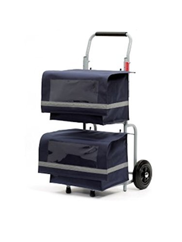 Preisvergleich Produktbild Andersen Zeitungsroller mit 2 Taschen Trolley