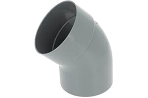 Adequa sistemas evacuación - Codo 45 pvc cx-4 macho-hembra diámetro 125