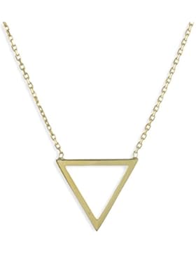 Collier Dreieck aus 333 echt Gold