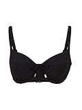 Dreiteiliges Cup Felina Bikini Top mit Bügel 5256201 Basic Line solid Black 40D