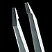 Rubis tweezers straight