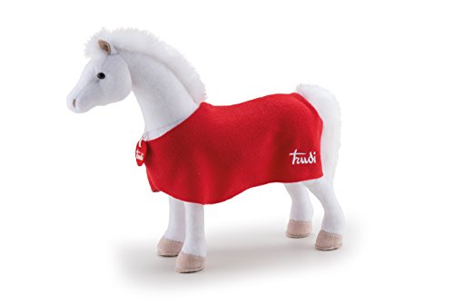 Preisvergleich Produktbild Trudi 23547 - Cavallo bianco Lucky Plüsh, 42 cm, weiß
