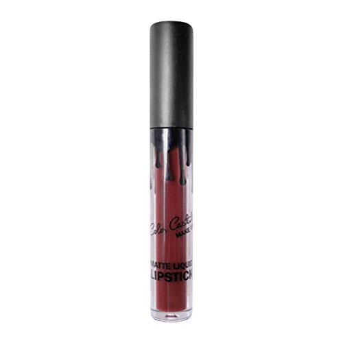 MagiDeal 12 Farben Matt Wasserdicht Lipgloss Set – Long-Lasting, Moisturizing, Flüssigkeit Lippenstifte - 7