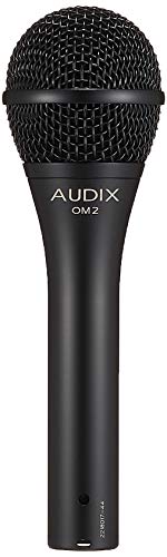 Audix OM2 - Micrófono dinámico (para voz), color negro - Audix: Micrófono dinámico OM 2