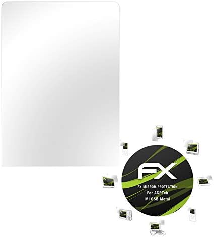 atFoliX Screen Protection for AGPTek M16SB Metal Mirror Screen Protection - FX-Mirror Protector Film with mirror effect