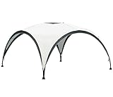 KOMFORTABLE RAUM & BELÜFTUNG: Der Pavillon bietet einen großen Schattenbereich mit UV-Schutz