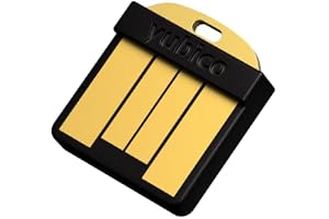 Yubico YubiKey 5 Nano – tvåfaktorautentisering USB-säkerhetsnyckel, passar USB-A-portar – skydda dina onlinekonton med mer än