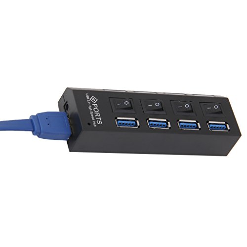 Generic USB 3.0 Splitter Hub 4 Ports 5Gbps mit Switch - 3