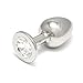Produktbild ROSEBUDS Intimschmuck Anale Plug, 40 mm Durchmesser, 27 mm Swarovski-Kristall, Klar, XL