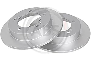ABS ALL BRAKE SYSTEMS ABS 15988 Discos de Frenos, la Caja Contiene 2 Discos de Freno