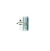 Produktbild LINDY 22341 Kabelführungsbügel 19 Zoll Stand-Wandgehäuse, 40 x 80mm silber