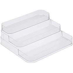 AmazonBasics Rangement en plastique à étages pour la cuisine