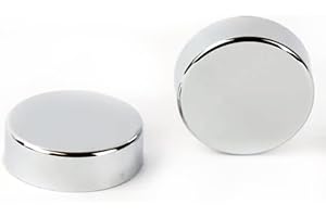 MYHOMEWARE Radiator Accessories,Towel Rail Radiators Universal Brackets Chrome,White,Black, Radiator Valves (Chrome Cover Cap)