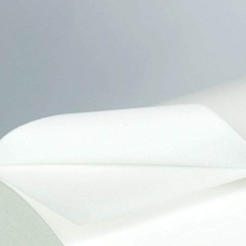 POLI TAPE FlockFolie 001 Weiß 0,5m x 1m Tubitherm PLT Poli Flock Folie für T Shirt und Bekleidung - 3