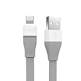 Rock Lightning Cable for Apple iPhone 5/5S/6/6 Plus and iPad (Grey) RS.225.4 (73.00% Off) - Amazon